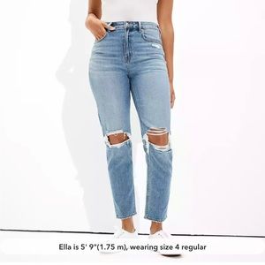 American Eagle Women's Mom Jean 10 Reg